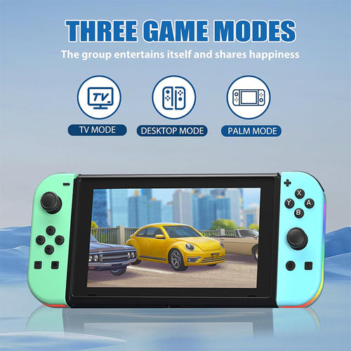 Switch Controller for Nintendo Switch, Switch Remote Control Supports Dual Vibration/Motion Control/Screenshot/Wake-up, Green Blue